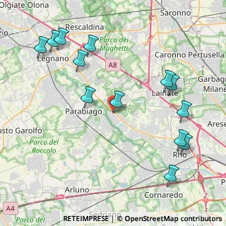 Mappa Via Alberto da Giussano, 20014 Nerviano MI, Italia (4.88077)