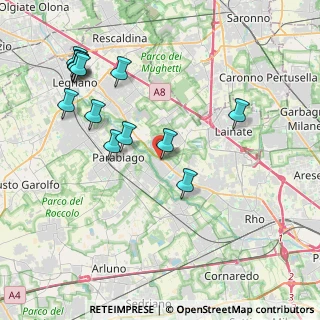 Mappa Via Alberto da Giussano, 20014 Nerviano MI, Italia (4.40154)