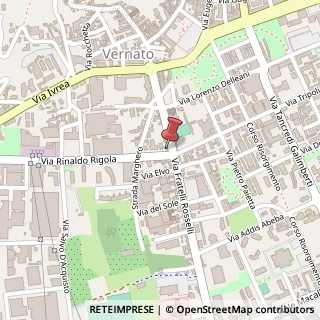 Mappa Via Fratelli Rosselli, 22, 13900 Biella, Biella (Piemonte)
