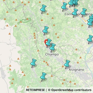 Mappa Via Baeti, 36072 Chiampo VI, Italia (6.54278)