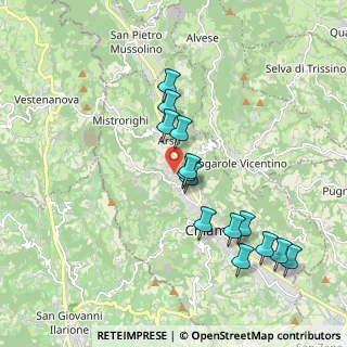 Mappa Via Baeti, 36072 Chiampo VI, Italia (1.83786)