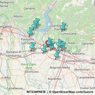 Mappa Via U. Foscolo, 25035 Ospitaletto BS, Italia (10.26091)