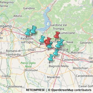 Mappa Via U. Foscolo, 25035 Ospitaletto BS, Italia (9.05818)
