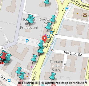 Mappa Via Trento, 25123 Brescia BS, Italia (0.08214)