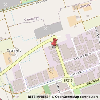 Mappa Via G. Marconi, 33, 20060 Gessate, Milano (Lombardia)
