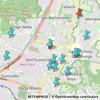 Mappa Via Antonio Cantore, 25128 Brescia BS, Italia (1.19923)