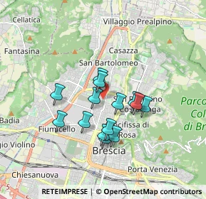 Mappa Via Antonio Cantore, 25128 Brescia BS, Italia (1.34571)