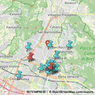 Mappa Via Antonio Cantore, 25128 Brescia BS, Italia (2.155)