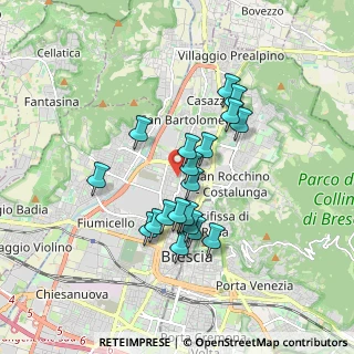 Mappa Via Antonio Cantore, 25128 Brescia BS, Italia (1.449)