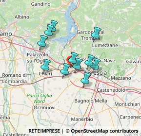 Mappa Via Giosuè Carducci, 25035 Ospitaletto BS, Italia (10.25)