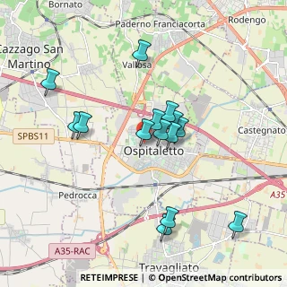 Mappa Vicolo Benaco, 25035 Ospitaletto BS, Italia (1.66929)