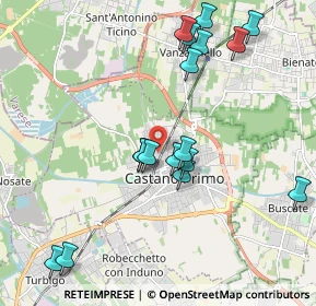 Mappa Viale Giovanni Boccaccio, 20022 Castano Primo MI, Italia (2.4155)
