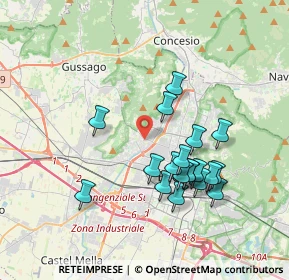 Mappa 25127 Brescia BS, Italia (3.44158)