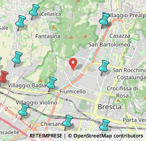 Mappa 25127 Brescia BS, Italia (3.14417)