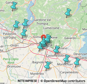 Mappa 25127 Brescia BS, Italia (15.43357)