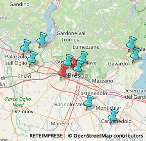 Mappa 25127 Brescia BS, Italia (16.71833)