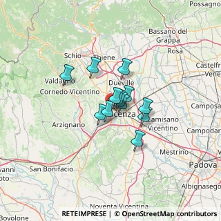 Mappa Strada Biron di Sopra, 36100 Fara Vicentino VI, Italia (7.28231)