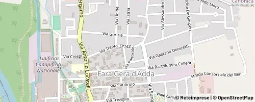 Mappa Fara Gera d'Adda