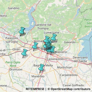 Mappa Zadei Clinic, 25128 Brescia BS, Italia (9.46154)