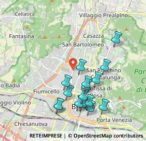 Mappa Via San Bartolomeo, 25128 Brescia BS, Italia (1.89125)