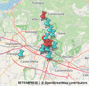 Mappa Poliambulatorio Zadei Clinic, 25128 Brescia BS, Italia (4.34)