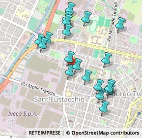 Mappa Poliambulatorio Zadei Clinic, 25128 Brescia BS, Italia (0.491)