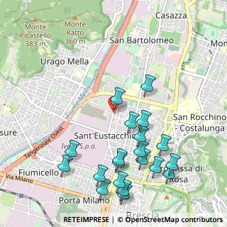 Mappa Via San Bartolomeo, 25128 Brescia BS, Italia (1.192)