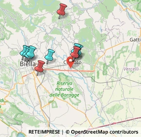 Mappa Via Giovanni Amendola, 13836 Cossato BI, Italia (6.46364)