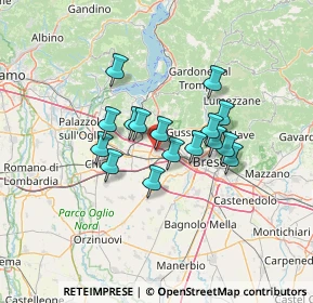 Mappa Via Paolo VI, 25035 Ospitaletto BS, Italia (9.81813)