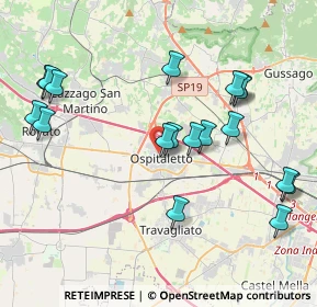 Mappa Via Paolo VI, 25035 Ospitaletto BS, Italia (4.32222)
