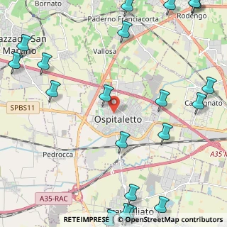 Mappa Via Paolo VI, 25035 Ospitaletto BS, Italia (3.3595)