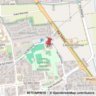 Mappa Via Monviso, 7, 20020 Arese, Milano (Lombardia)