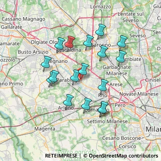 Mappa Via Ariosto, 20014 Nerviano MI, Italia (6.79471)