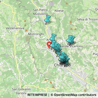 Mappa Via Antonio Fogazzaro, 36072 Chiampo VI, Italia (1.436)