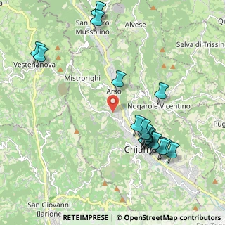 Mappa Via Antonio Fogazzaro, 36072 Chiampo VI, Italia (2.253)