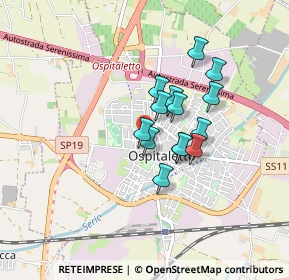 Mappa Via Sant'Antonio, 25035 Ospitaletto BS, Italia (0.6)