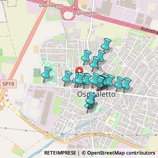 Mappa Via Padule, 25035 Ospitaletto BS, Italia (0.3335)