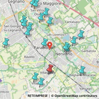 Mappa Via del Monastero, 20015 Parabiago MI, Italia (2.5985)