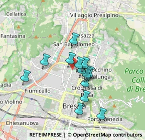 Mappa Via Fausto Gamba, 25128 Brescia BS, Italia (1.39154)