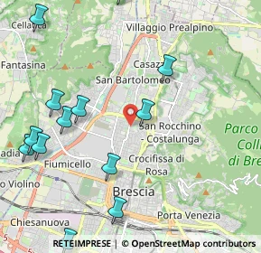 Mappa Via Fausto Gamba, 25128 Brescia BS, Italia (2.62769)