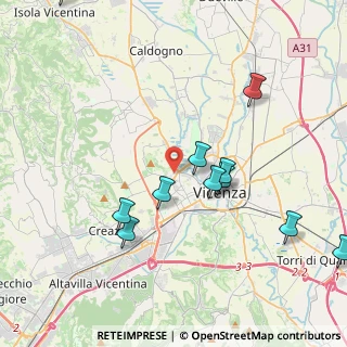 Mappa Via Alessandro Malaspina, 36100 Vicenza VI, Italia (4.49182)