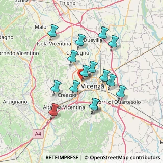 Mappa Via Alessandro Malaspina, 36100 Vicenza VI, Italia (6.37733)