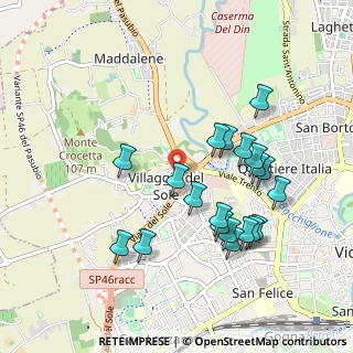 Mappa Via Alessandro Malaspina, 36100 Vicenza VI, Italia (0.939)