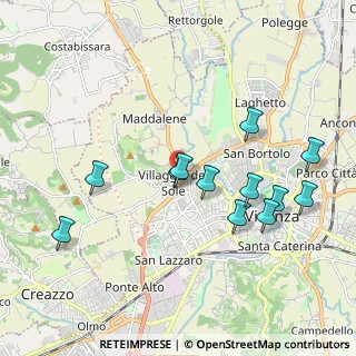 Mappa Via Alessandro Malaspina, 36100 Vicenza VI, Italia (1.95583)