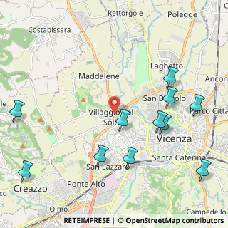 Mappa Via Alessandro Malaspina, 36100 Vicenza VI, Italia (2.54273)