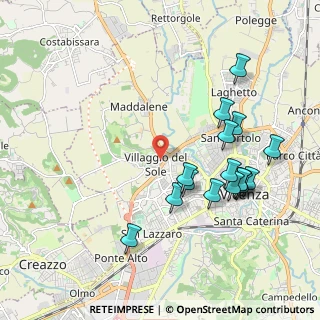 Mappa Via Alessandro Malaspina, 36100 Vicenza VI, Italia (2.05563)