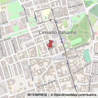 Mappa Via 4 Novembre, 26, 20092 Cinisello Balsamo, Milano (Lombardia)