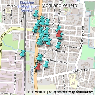 Mappa Via Ugo Foscolo, 31021 Mogliano Veneto TV, Italia (0.16897)