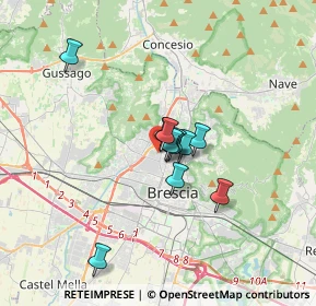 Mappa Via Bainsizza, 25128 Brescia BS, Italia (2.20909)