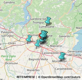 Mappa Via Bainsizza, 25128 Brescia BS, Italia (6.796)